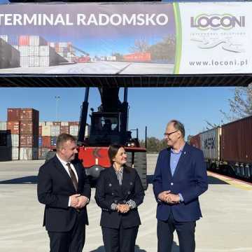 Nowoczesny terminal intermodalny Loconi w Radomsku oddany do użytku