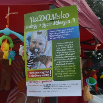 Zbierali pieniądze dla Miłoszka