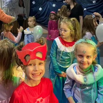 Bal karnawałowy w szkole w Kietlinie