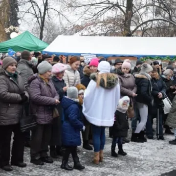 Miejska Wigilia na placu 3 Maja w Radomsku