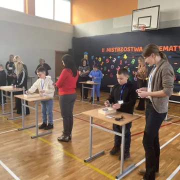 34 uczniów stanęło do matematycznej rywalizacji