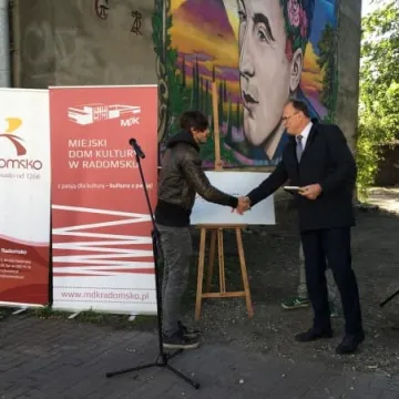 Odsłonięto mural przy Kościuszki w Radomsku 