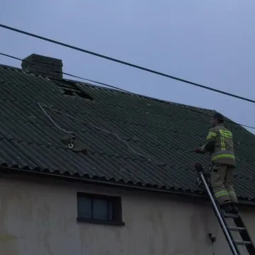 Najnowszy bilans skutków burzy w powiecie radomszczańskim