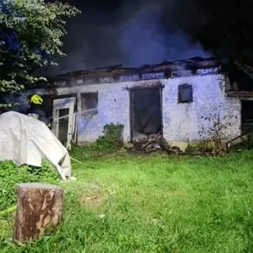 Spłonęła obora w miejscowości Gaj