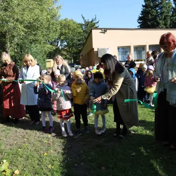 „Ptasi zagajnik” już działa w ogrodzie przedszkola nr 1