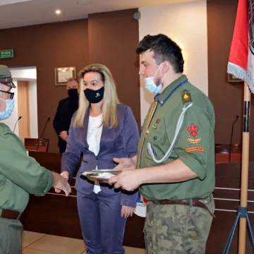 Zmiana warty w Hufcu ZHP w Radomsku