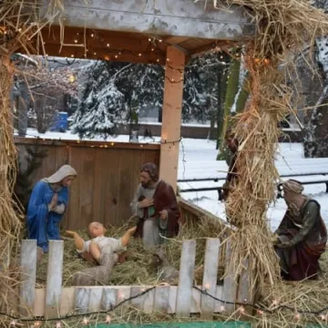 Miejska Wigilia na placu 3 Maja w Radomsku