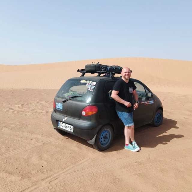 Matizem na Saharę: Niezwykła Podróż Huberta Zasępy