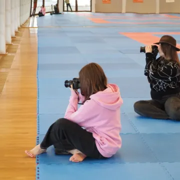 Fotograficy na plenerze