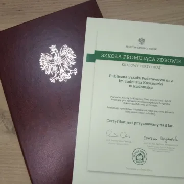 PSP nr 2 w Radomsku Szkołą Promującą Zdrowie