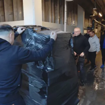 Do Radomska dotarły z Francji dary dla uchodźców