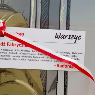 Pociąg „Warszyc” wjechał na peron w Radomsku