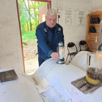 Oddali hołd zamordowanym Żydom z Przedborza