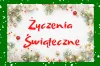 Życzenia z okazji Świąt Bożego Narodzenia