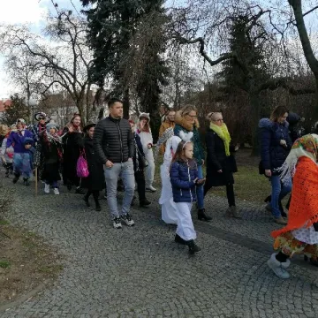 Ostatkowy korowód przeszedł ulicami Radomska