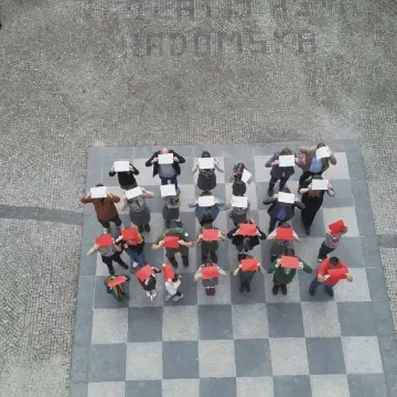 Harcerze z Radomska zorganizowali Dzień Flagi RP