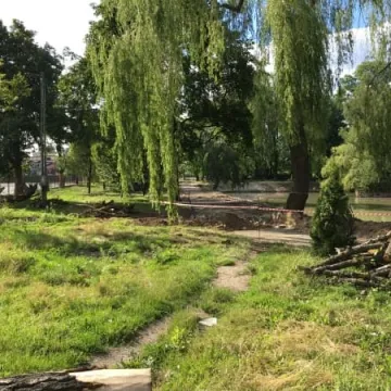 Trwają prace rewitalizacyjne w parku Świętojańskim