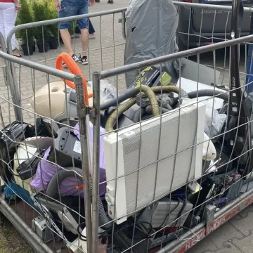 W Radomsku trwa finał mobilnej zbiórki elektroodpadów