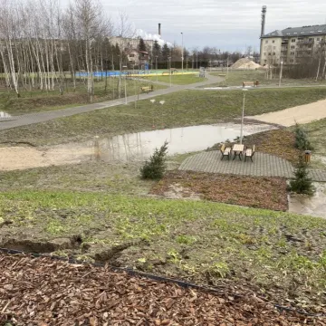 Na „Gliniankach” w Radomsku pełno wody