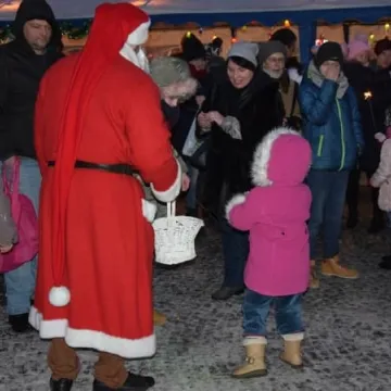 Miejska Wigilia na placu 3 Maja w Radomsku
