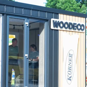 Firma Korner na Dniach Przedborza – mobilny showroom przyciąga uwagę