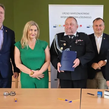 Nowy sprzęt dla druhów z OSP z powiatu radomszczańskiego i bełchatowskiego