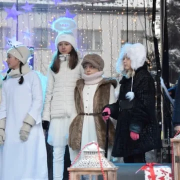 Miejska Wigilia na placu 3 Maja w Radomsku