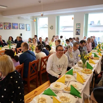 Wielkanocne spotkanie w ŚDS w Radomsku. Były życzenia i część artystyczna