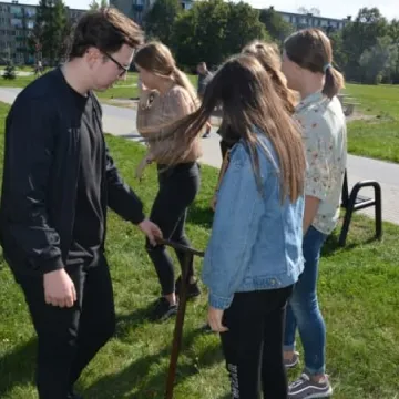 Krokusy zakwitną na „Wielorybku”