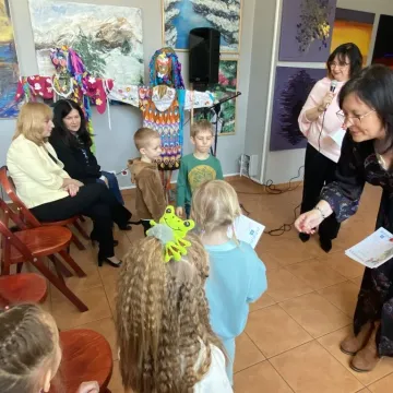 Pożegnali zimę, powitali wiosnę w Muzeum Regionalnym w Radomsku