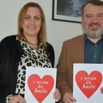 „Z sercem dla Amelki”. Charytatywna akcja radomszczańskiego starostwa