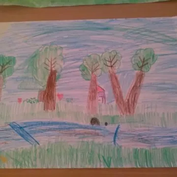 Plener malarski młodych artystów z Przedborza