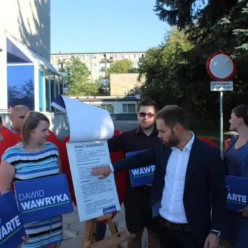 Dawid Wawryka przedstawia program wyborczy