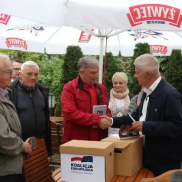 Marek Belka w Radomsku przypomina o wyborach 26 maja