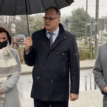 Wicewojewoda na otwarciu Starej Drogi w Radomsku