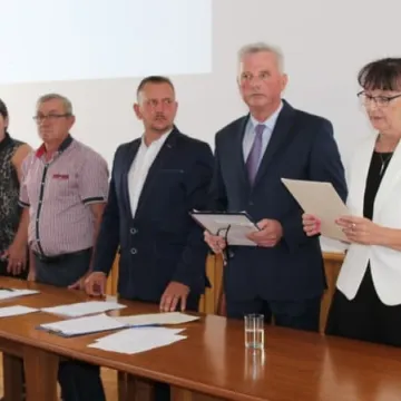 Zaprzysiężenie i ślubowanie nowej burmistrz Przedborza – Wiesławy Janosik