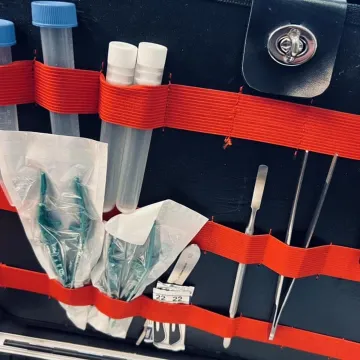 Uczniowie „mechanika” z wizytą w KPP w Radomsku