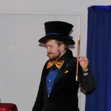 Czary w bibliotece - Alkladiass zadziwił publiczność