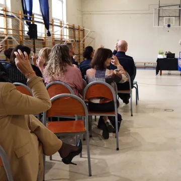 Wyjątkowe spotkanie w „Dziewiątce”. Gościem była sędzia Anna Maria Wesołowska