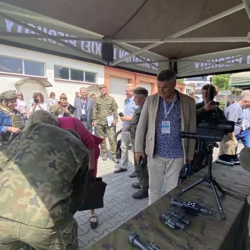 Symulacja wypadku i zarządzanie kryzysowe. Trening 9. Łódzkiej Brygady OT w Radomsku