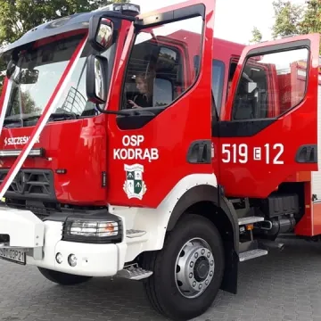 Strażacy OSP w Kodrębie mają nowy wóz bojowy