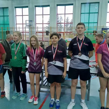 Grad medali radomszczańskich tenisistów