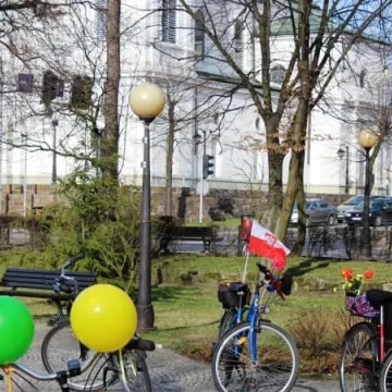 Powitali wiosnę na rowerach 
