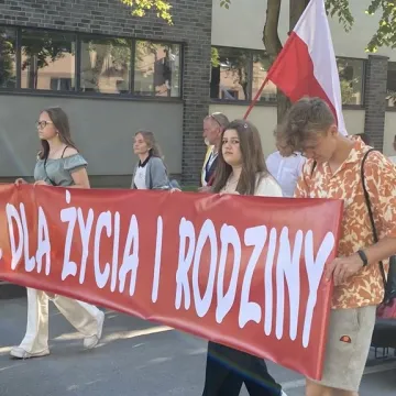 Ulicami Radomska przeszedł Marsz dla Życia i Rodziny