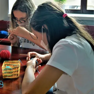 Warsztaty z rękodzieła ludowego w muzeum w Radomsku