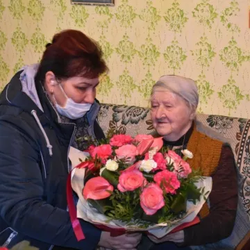 100. urodziny mieszkanki gminy Kamieńsk