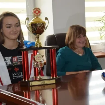 Spotkanie ze stypendystkami sportowymi