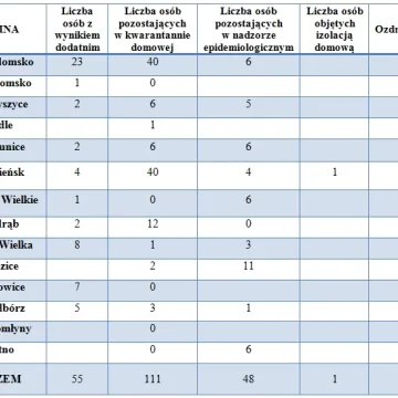 Koronawirus w powiecie radomszczańskim. Najnowsze dane sanepidu