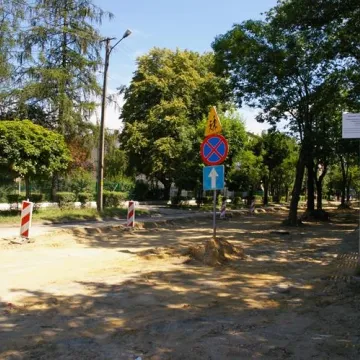 Trwa przebudowa ul. Piłsudskiego w Radomsku