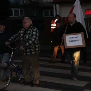 Mieszkańcy blokują Narutowicza